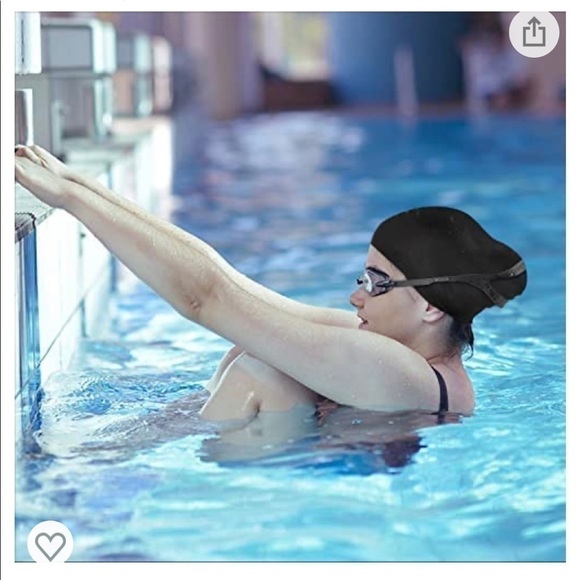 NWT DSANE 100% Silicone Women Swim Cap for Long Hair w/ Ear Plug & Nose … - Picture 10 of 10